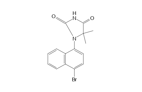 1-(4-(BROMO-1-NAPHTHYL)-5,5-DIMETHYLHYDANTOIN