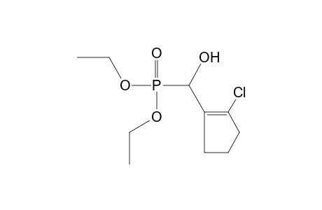 [(2-chloro-1-cyclopenten-1-yl)hydroxymethyl]phosphonic acid, diethyl ester