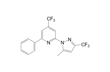 2-[5-menyl-3-(trifluoromethyl)pyrazol-1-yl]-6-phenyl-4-(trifluoromethyl)pyridine