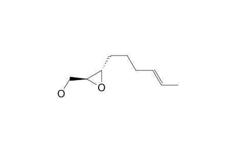 Oxiranemethanol, 3-(4-hexenyl)-, [2.alpha.,3.beta.(E)]-