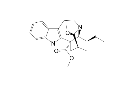 (-)-(3R)-METHOXY-CORONARIDINE