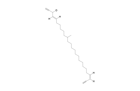 (3R,4E,23Z)-3-HYDROXY-11-METHYLHEXACOSA-4,23-DIENE-1,25-DIYNE