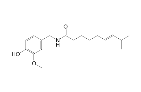 trans-8-methyl-N-vanillyl-6-nonenamide