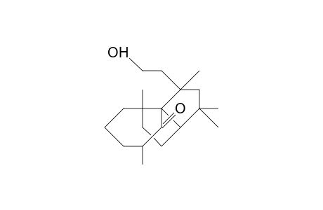 2-Hydroxy-1,2-seco-15.beta.-H-laurenan-1-one