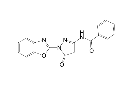 N-[1-(2-Benzoxazolyl)-5-oxo-2-pyrazolin-3-yl]benzamide