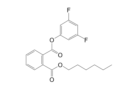 Phthalic acid, 3,5-difluorophenyl hexyl ester