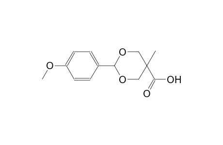 2-(4-Methoxyphenyl)-5-methyl-1,3-dioxane-5-carboxylic acid