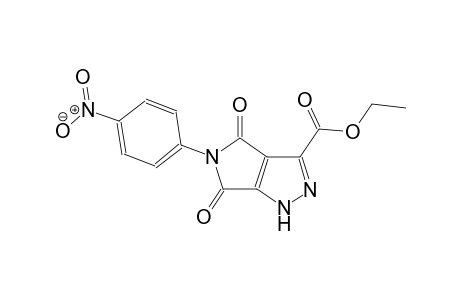 pyrrolo[3,4-c]pyrazole-3-carboxylic acid, 1,4,5,6-tetrahydro-5-(4-nitrophenyl)-4,6-dioxo-, ethyl ester