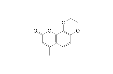2,3-dihydro-7-methyl-9H-pyrano[2,3-f]-1,4-benzodioxin-9-one