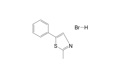 2-methyl-5-phenylthiazole, hydrobromide