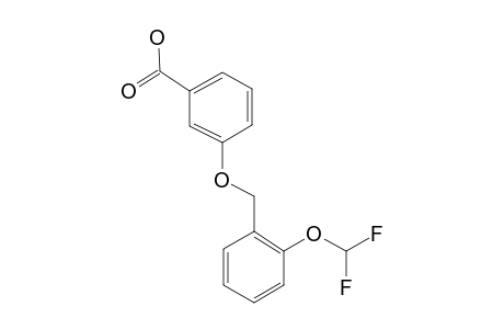 3-{[2-(Difluoromethoxy)phenyl]methoxy}benzoic acid