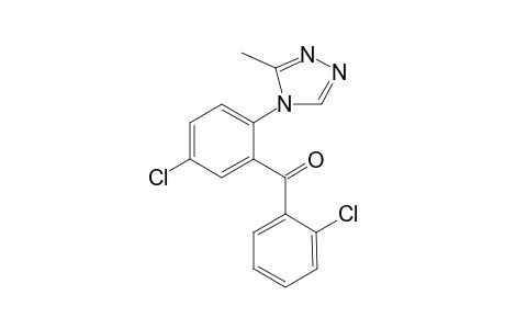 2',5-Dichloro-2-[3-methyl-(4H)-1,2,4-triazol-4-yl]benzophenone