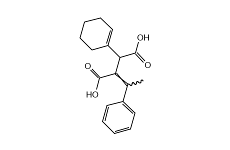 2-(1-CYCLOHEXEN-1-YL)-3-(alpha-METHYLBENZYLIDENE)SUCCINIC ACID