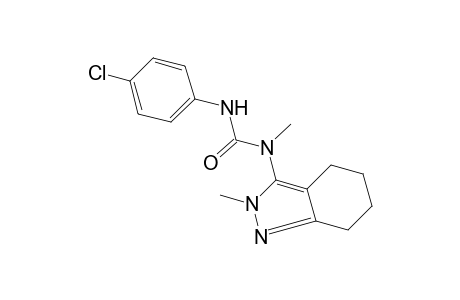 3-(p-chlorophenyl)-1-methyl-1-(2-methyl-4,5,6,7-tetrahydro-2H-indazol-3-yl)urea