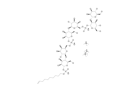 #8;DEC-9-ENYL-BETA-D-GALACTOPYRANOSYL-(1->4)-ALPHA-D-MANNOPYRANOSYLPHOSPHATE-6-(GAL)-[BETA-D-GALACTOPYRANOSYL-(1->4)-ALPHA-D-MANNOPYRANOSYLPHOSPHATE-6-(GAL)-[