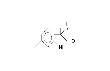 3,6-DIMETHYL-3-METHYLTHIOOXINDOL