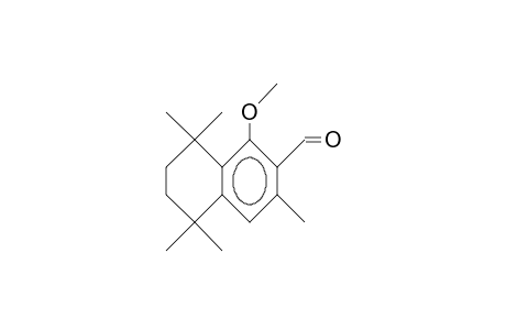 1-Methoxy-3,5,5,8,8-pentamethyl-5,6,7,8-tetrahydro-2-naphthaldehyde