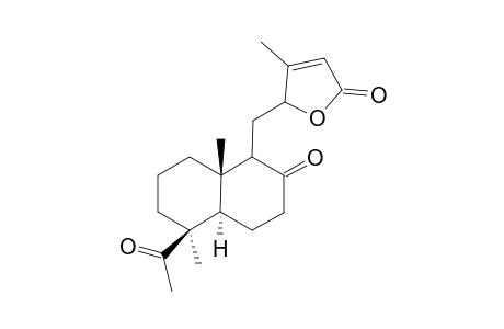 8(17),13-Labdadien-12,15-olid-19-oic acid