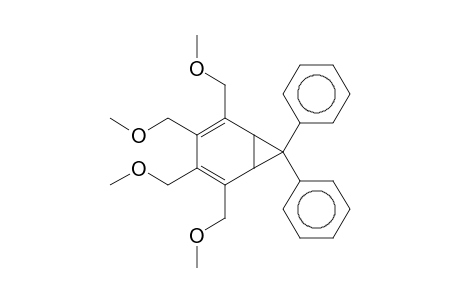 2,3,4,5-tetrakis(methoxymethyl)-7,7-diphenyl-bicyclo[4.1.0]hepta-2,4-diene