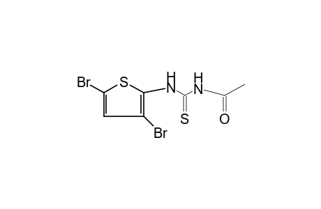 1-acetyl-3-(3,5-dibromo-2-thienyl)-2-thiourea