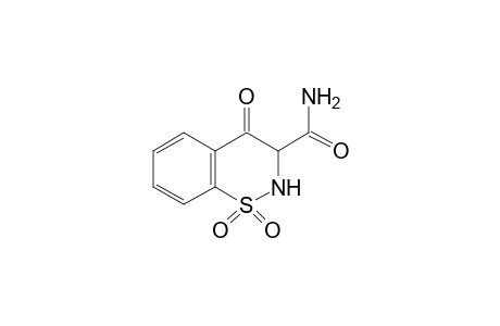 2,3-DIHYDRO-4-OXO-4H-1,2-BENZOTHIAZINE-3-CARBOXAMIDE, 1,1-DIOXIDE