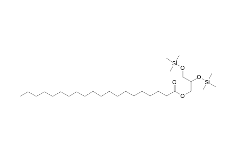 Eicosanoic acid, 2,3-bis[(trimethylsilyl)oxy]propyl ester