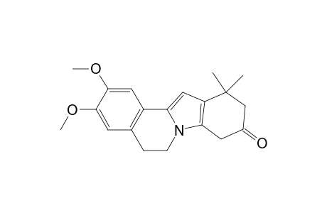 2,3-Dimethoxy-11,11-dimethyl-5,8,10,11-tetrahydroindolo[2,1-a]isoquinolin-9(6H)-one