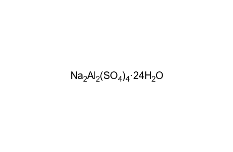 ALUMINUM SODIUM SULFATE, TETRACOSAHYDRATE