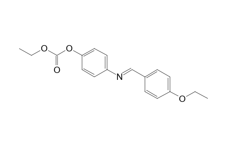 Carbonic acid, 4-[[(4-ethoxyphenyl)methylene]amino]phenyl ethyl ester