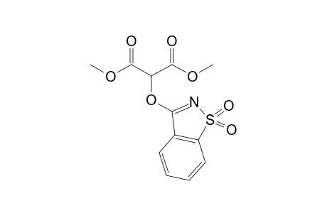 3-[bis(Methoxycarbonyl)methoxy]-1,2-benzisothiazole - 1,1-Dioxide