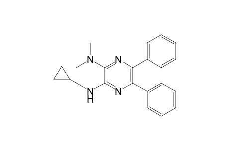 2,3-Pyrazinediamine, N3-cyclopropyl-N2,N2-dimethyl-5,6-diphenyl-