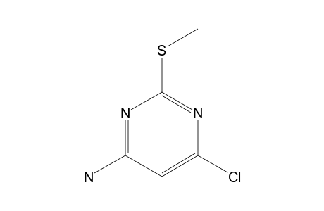6-Chloro-2-(methylsulfanyl)-4-pyrimidinylamine