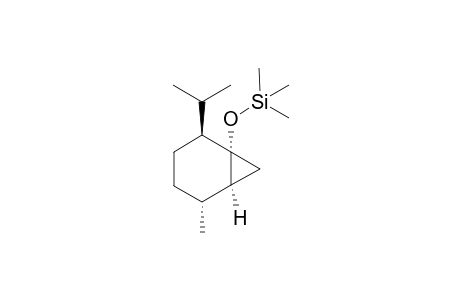 (1S,2S,5R,6S)-2-Isopropyl-5methyl-1-((trimethylsilyl)oxy)bicyclo[4.1.0)heptane