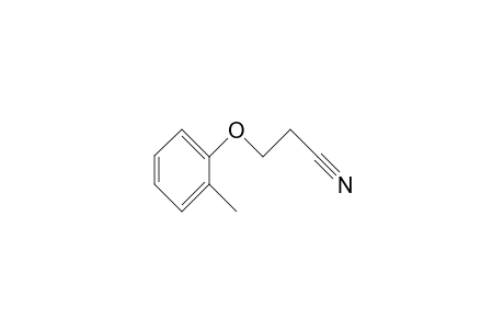 Propanenitrile, 3-(2-methylphenoxy)-,; propionitrile, 3-(o-tolyloxy)-