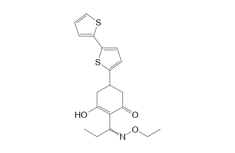 2-Cyclohexen-1-one, 5-[2,2'-bithiophen]-5-yl-2-[1-(ethoxyimino)propyl]-3-hydroxy-