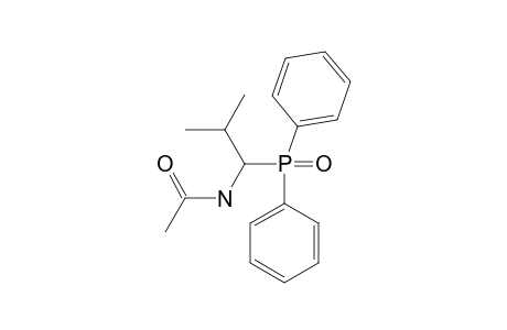 N-[1-(diphenylphosphinyl)-2-methylpropyl]acetamide