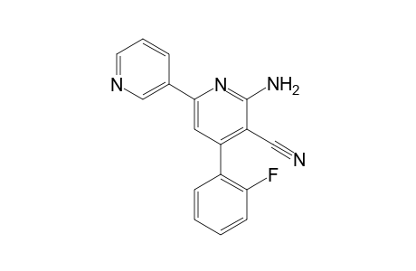 6-Amino-4-(2-fluorophenyl)-[2,3'-bipyridine]-5-carbonitrile