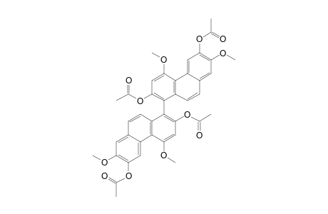 2,2',6,6'-TETRAACETOXY-4,4',7,7'-TETRAMETHOXY-1,1'-BIPHENANTHRYL