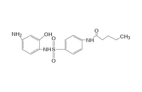 4'-[(4-amino-2-hydroxyphenyl)sulfamoyl]valeranilide