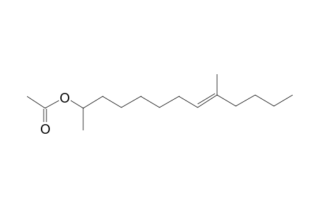 E-9-Methyl-8-tridecen-2-ol, acetate