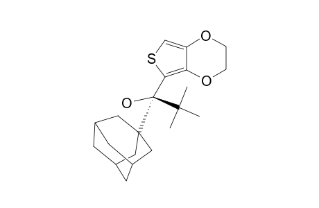 SYN-3,4-(ETHYLENEDIOXY)-2-THIENYL-(1-ADAMANTYL)-(TERT.-BUTYL)-METHANOL