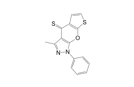 3-METHYL-1-PHENYL-THIENO-[3',2':5,6]-PYRANO-[2,3-C]-PYRAZOLE-4(1H)-THIONE