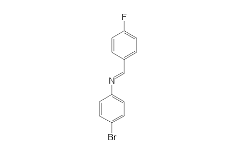 p-bromo-N-(p-fluorobenzylidene)aniline