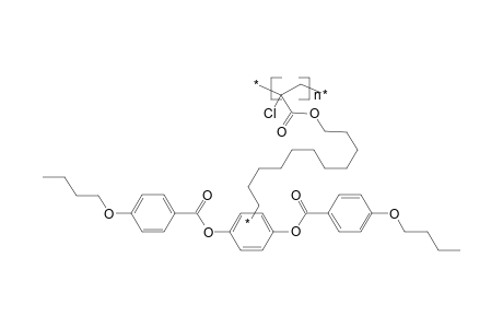 Poly(alpha-chloroacrylate)