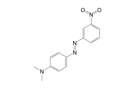 N,N-dimethyl-p-[(m-nitrophenyl)azo]aniline