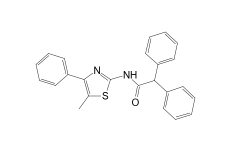 N-(5-methyl-4-phenyl-1,3-thiazol-2-yl)-2,2-diphenylacetamide