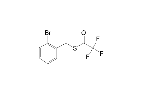 2-Bromobenzyl mercaptan, S-trifluoroacetyl-