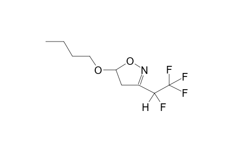 3-(2-HYDROTETRAFLUOROETHYL)-5-BUTOXY-1,2-ISOXAZOLINE