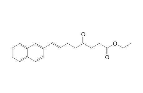 (E)-Ethyl 8-(naphthalen-2-yl)-4-oxooct-7-enoate