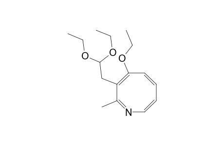 1-aza-2-methyl-3-(2-ethanal diethylacetal)-4-ethoxycycloocta-1,3,5,7-tetraene